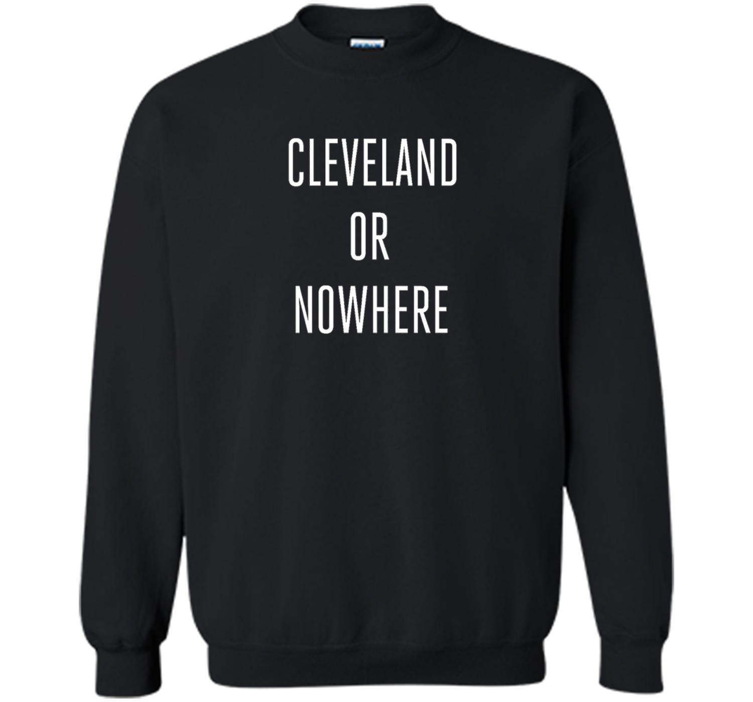 cleveland or nowhere shirt