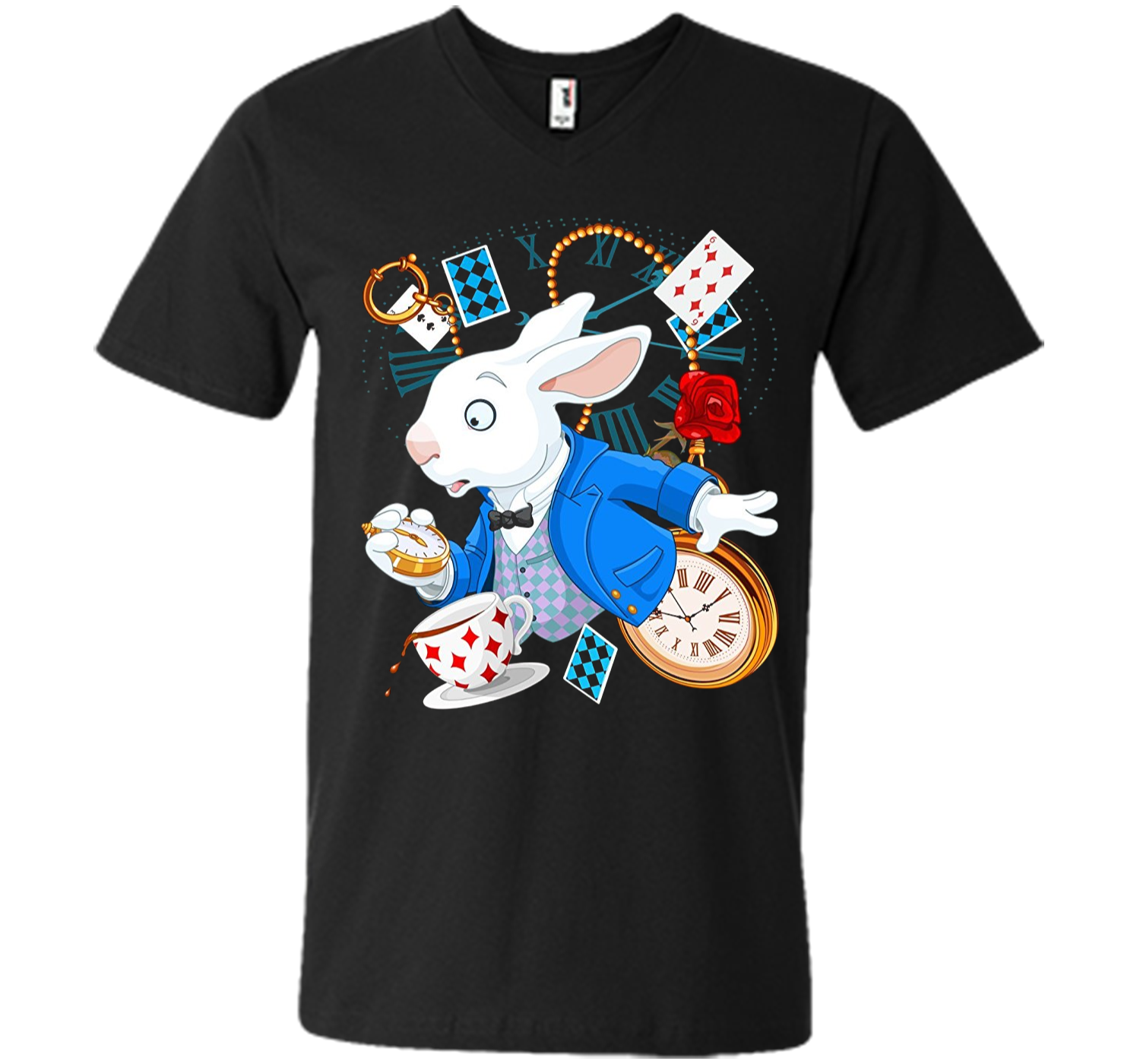 alice in wonderland mens shirt