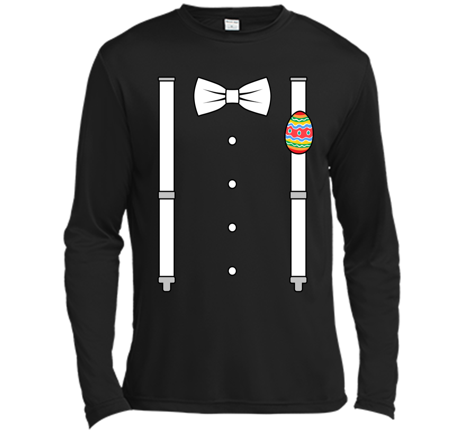 black dress shirt white bow tie