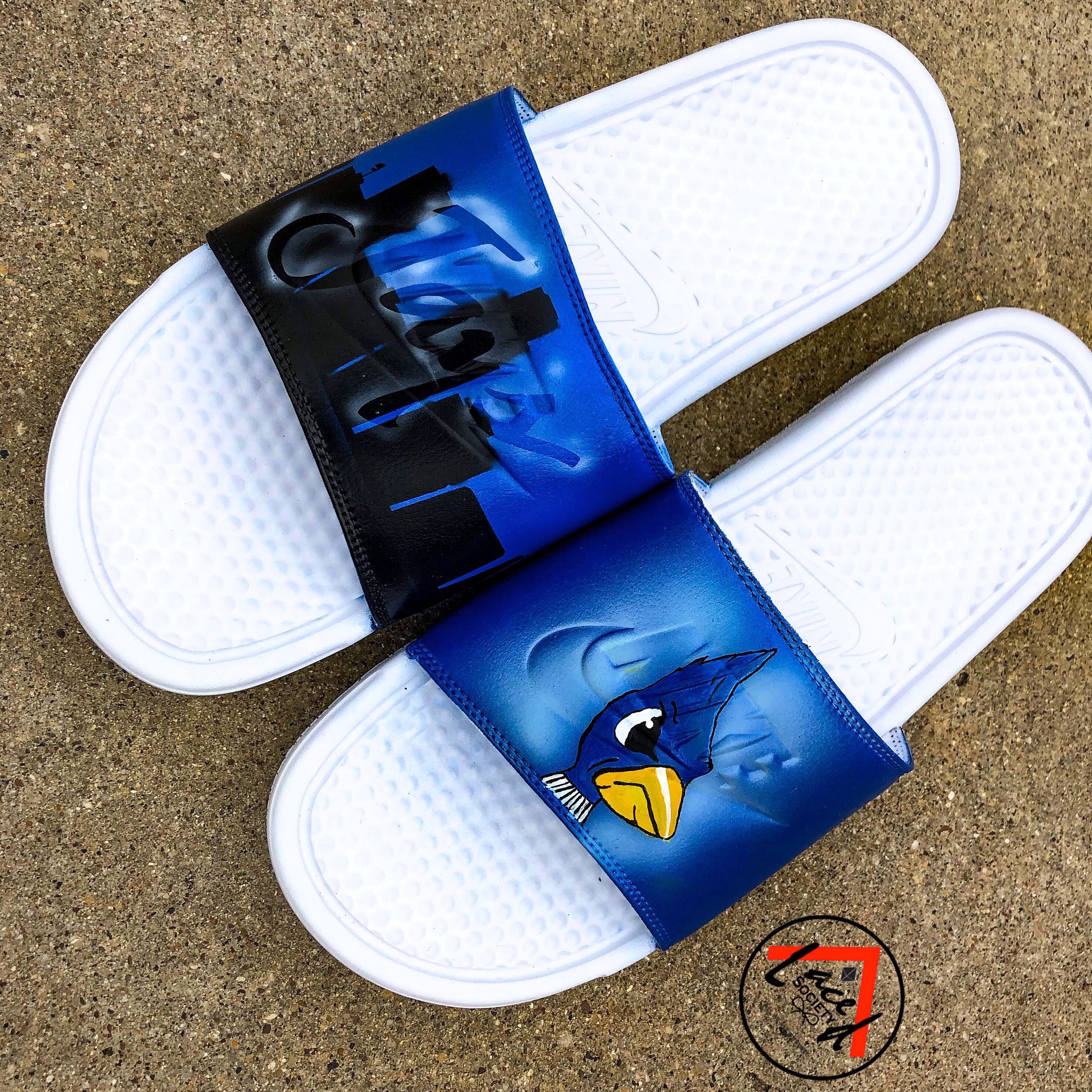 custom nike slides for sale