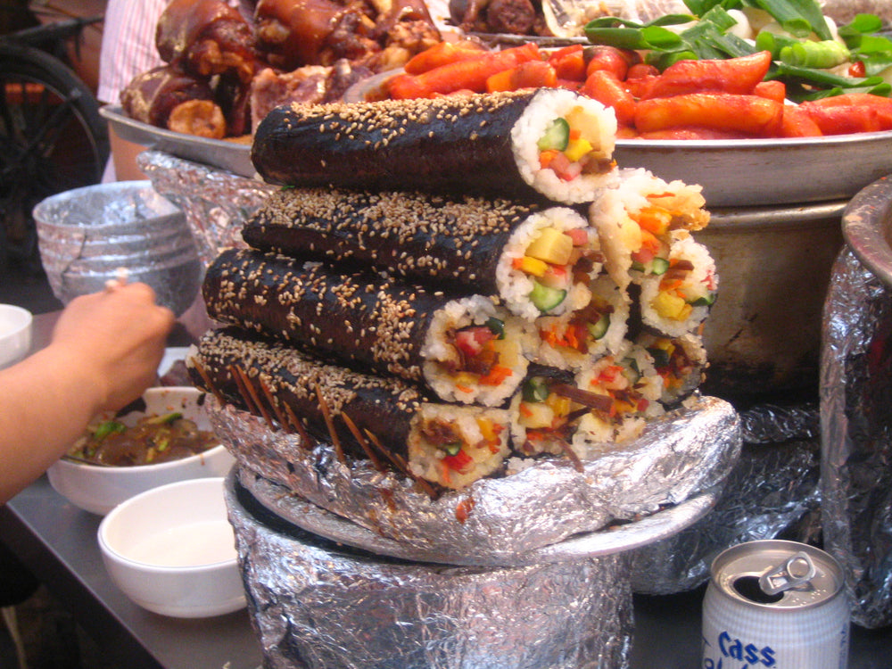 Featured image of post Recipe of Kimbap Sushi Korean Street Food