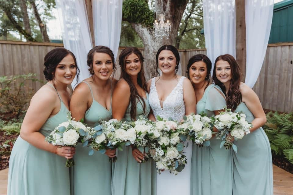 Sage Green Bridesmaid Dresses