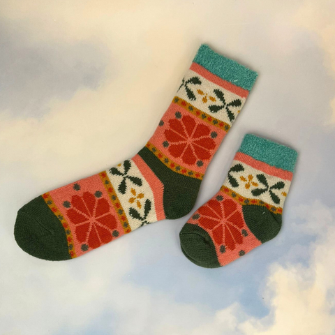 Ladies Cosy Warm Lined Socks Perfect Gift by Powder Design AW23