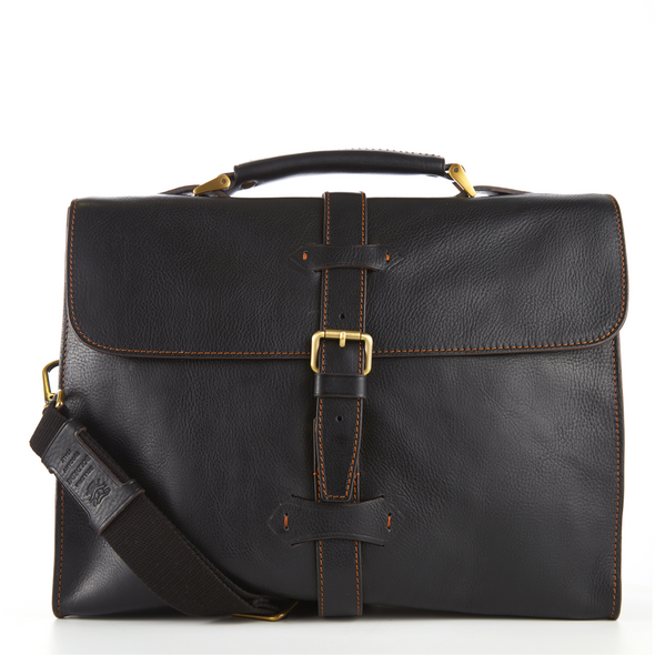 Boldrini Italian Luxury Mens Calf Leather Briefcase TIZIANO