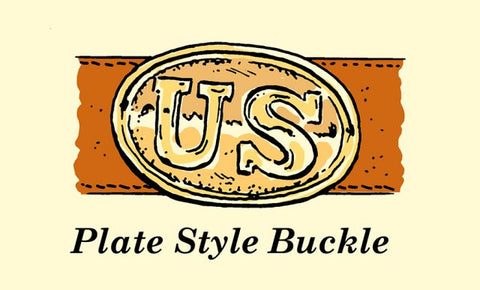 Plate buckle