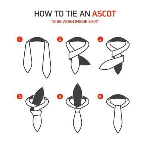 How to Tie a Ascot