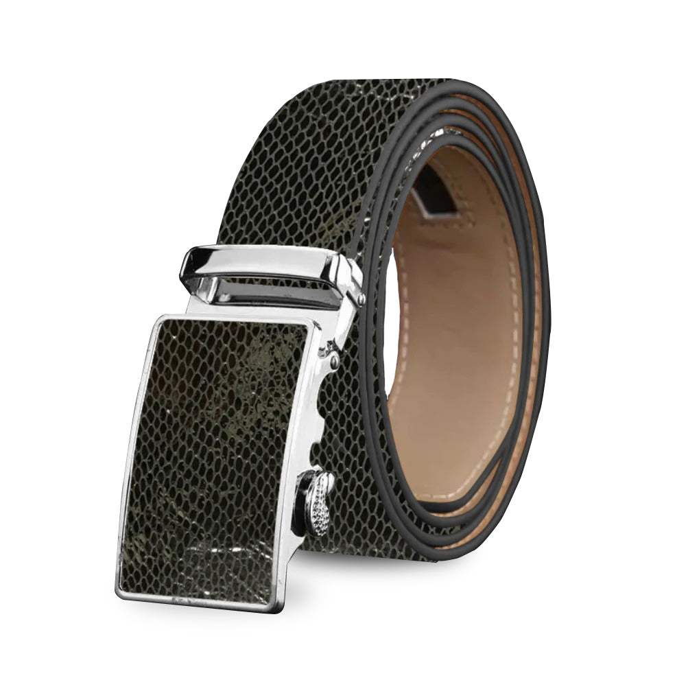 mens black buckle belt