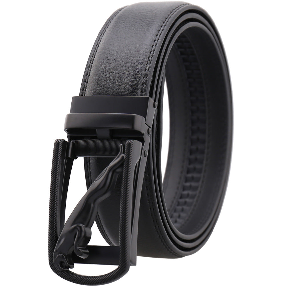 mens black buckle belt