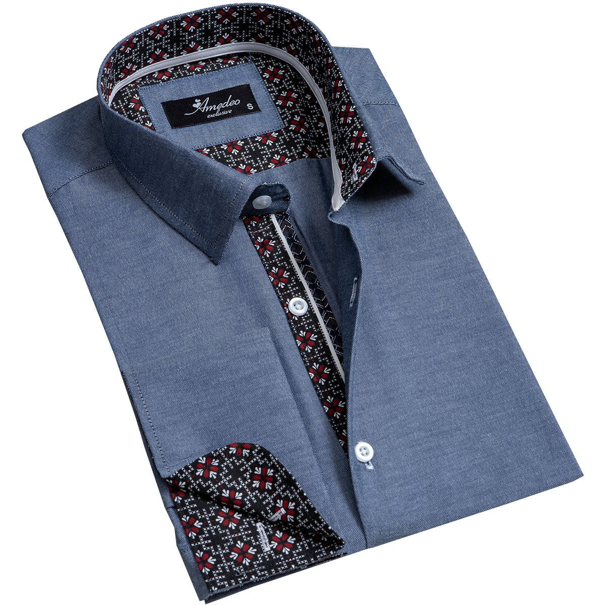 denim formal shirts