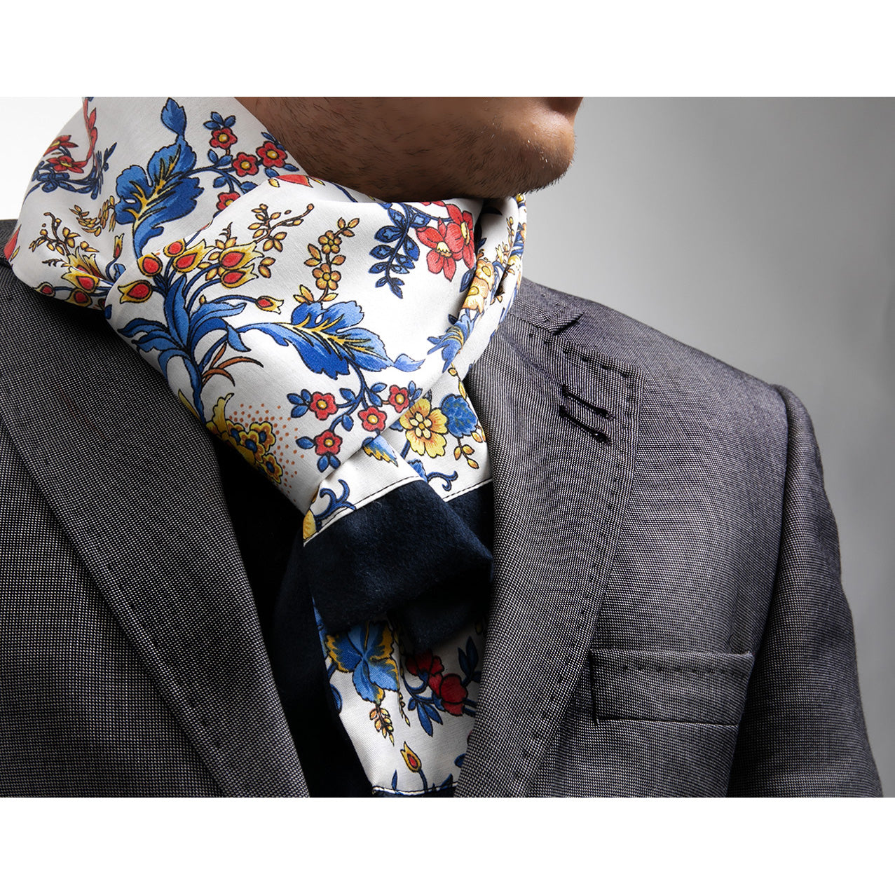 men's silk scarfs