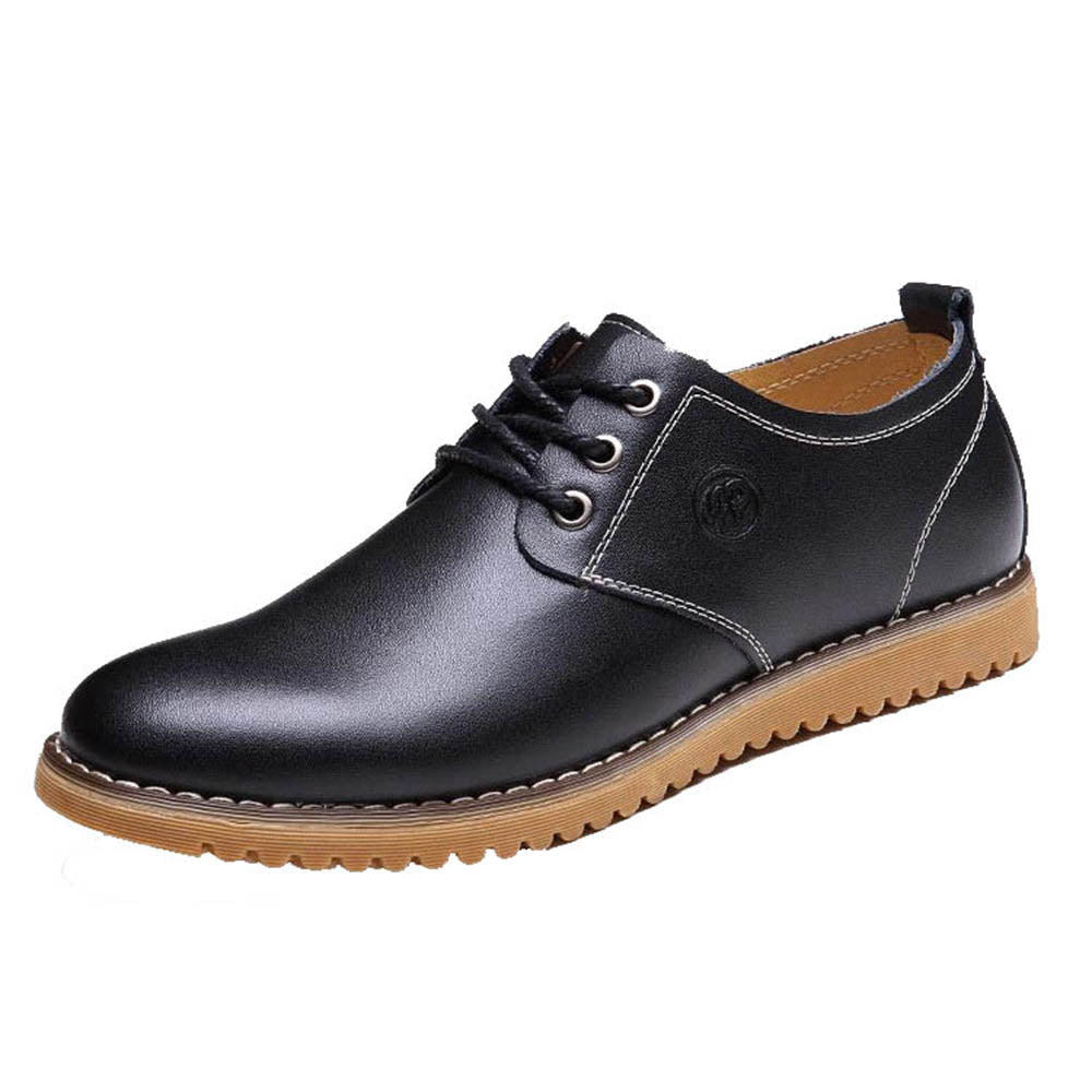 Non Skid Out Mens Black Premium Leather 