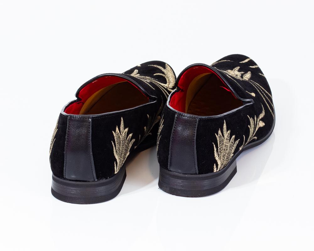 loafers with flowers