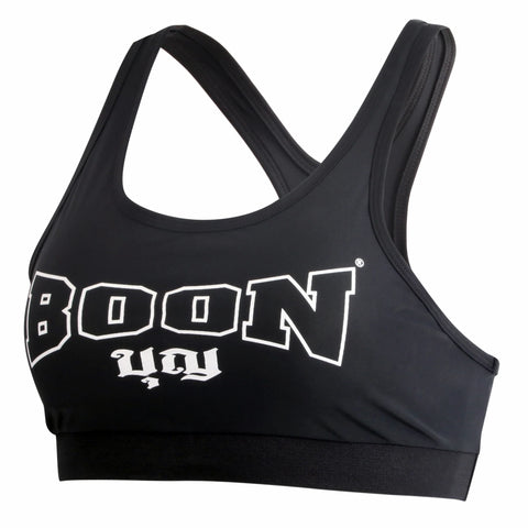 black sport bra