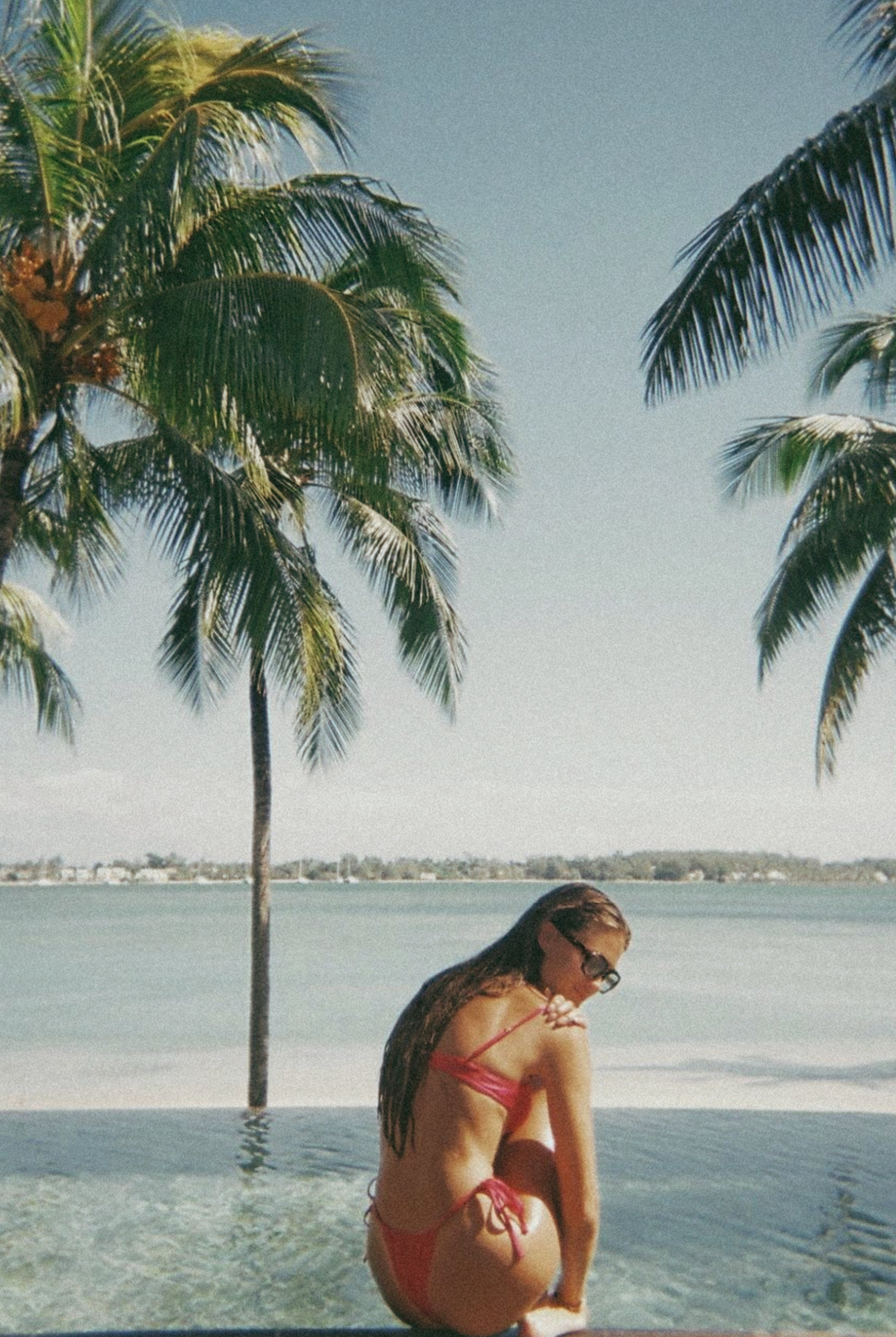 Sommer Swim girl on vacations in Shangri-La Mauritius