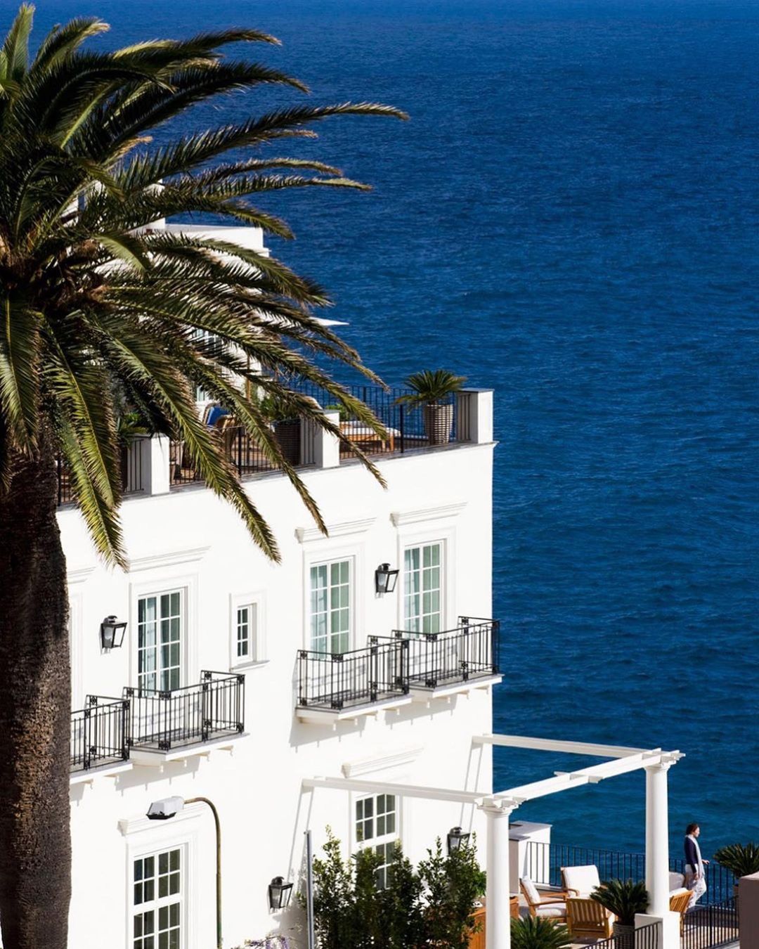 J.K Place hotel, as stylish retreat on the glamorous island of Capri 