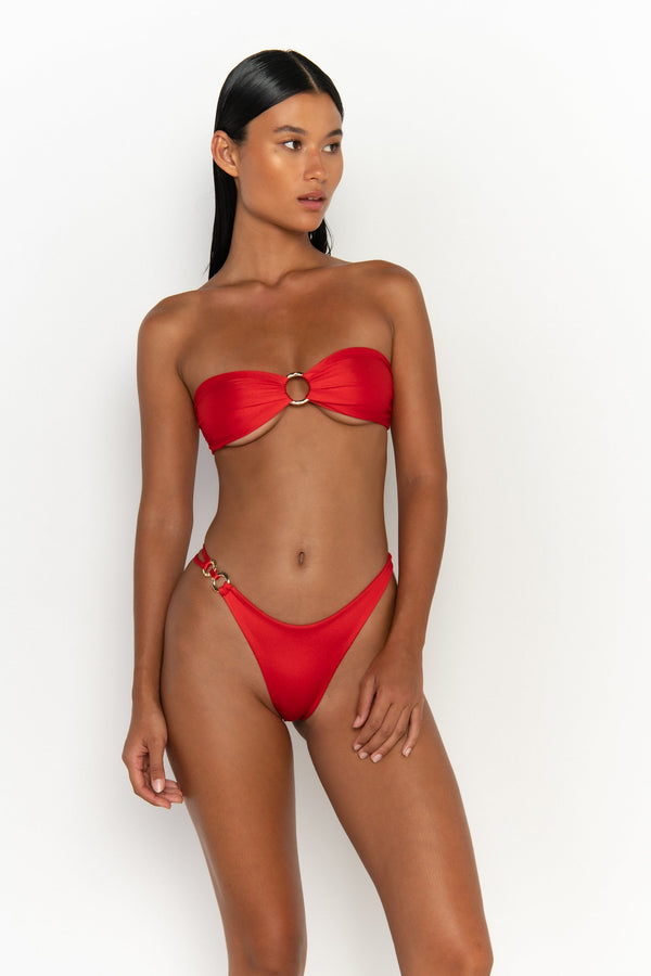 Cece Petunia // Bandeau Bikini Top // SOMMER SWIM – SOMMER SWIM