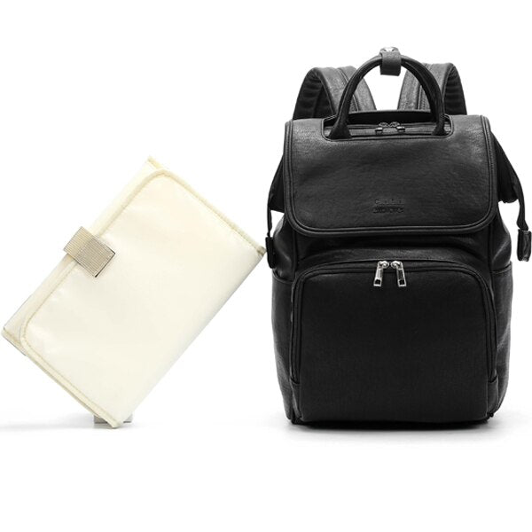 Bucket Zip Backpack Changing Bag Black Nappy Backpack Designer Diaper Bag Best Diaper Bag