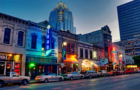 Night life on sixth street