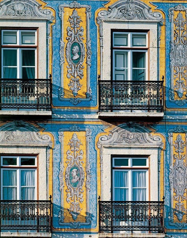 Azulejos-Tiled Building