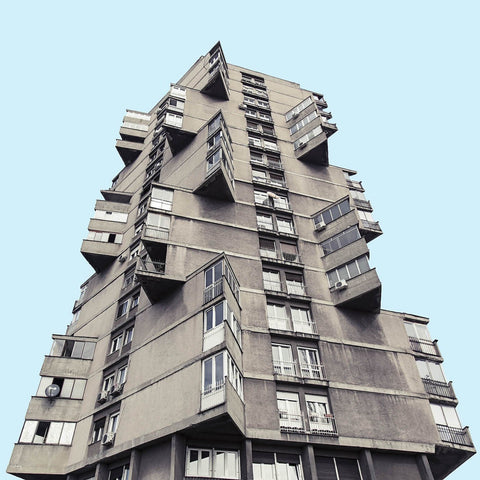 Concrete Apartment Blocks