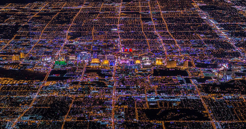 Las Vegas aerial view