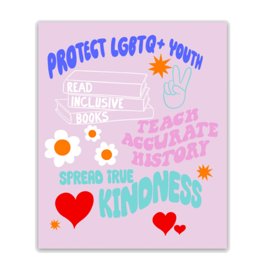 Peace, Love and Kindness Sticker Sheet Set