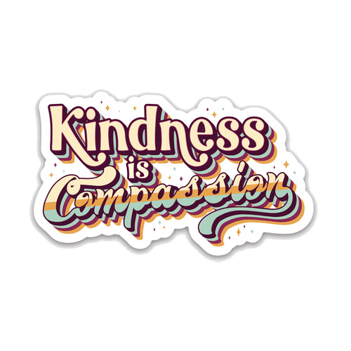 kindness is free sticker – BrightKind Creative