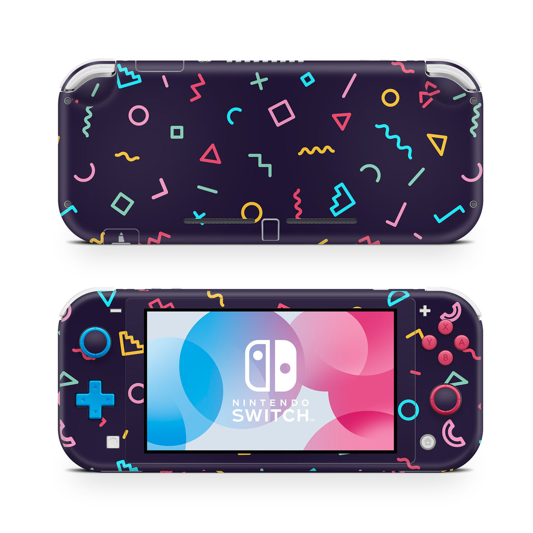 nintendo switch lite retro skin