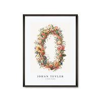 Johan Teyler - A flower wreath