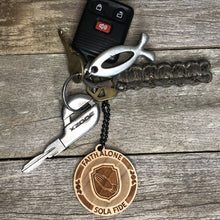 Load image into Gallery viewer, Keyring - Sola Fide Seal - Keychain - The Reformed Sage - #reformed# - #reformed_gifts# - #christian_gifts#
