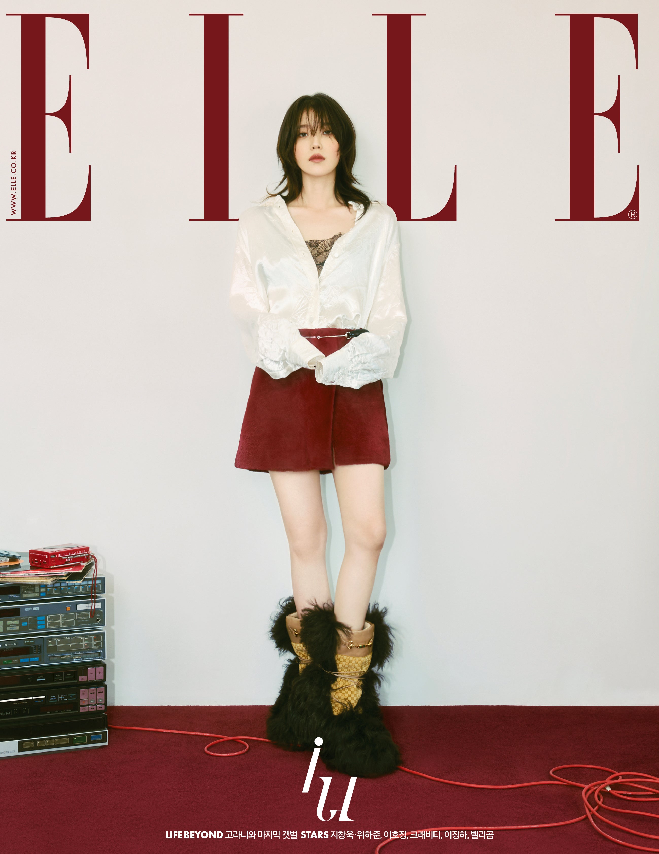 ELLE 'OCTOBER 2023 - IU' A VERSION DETAIL