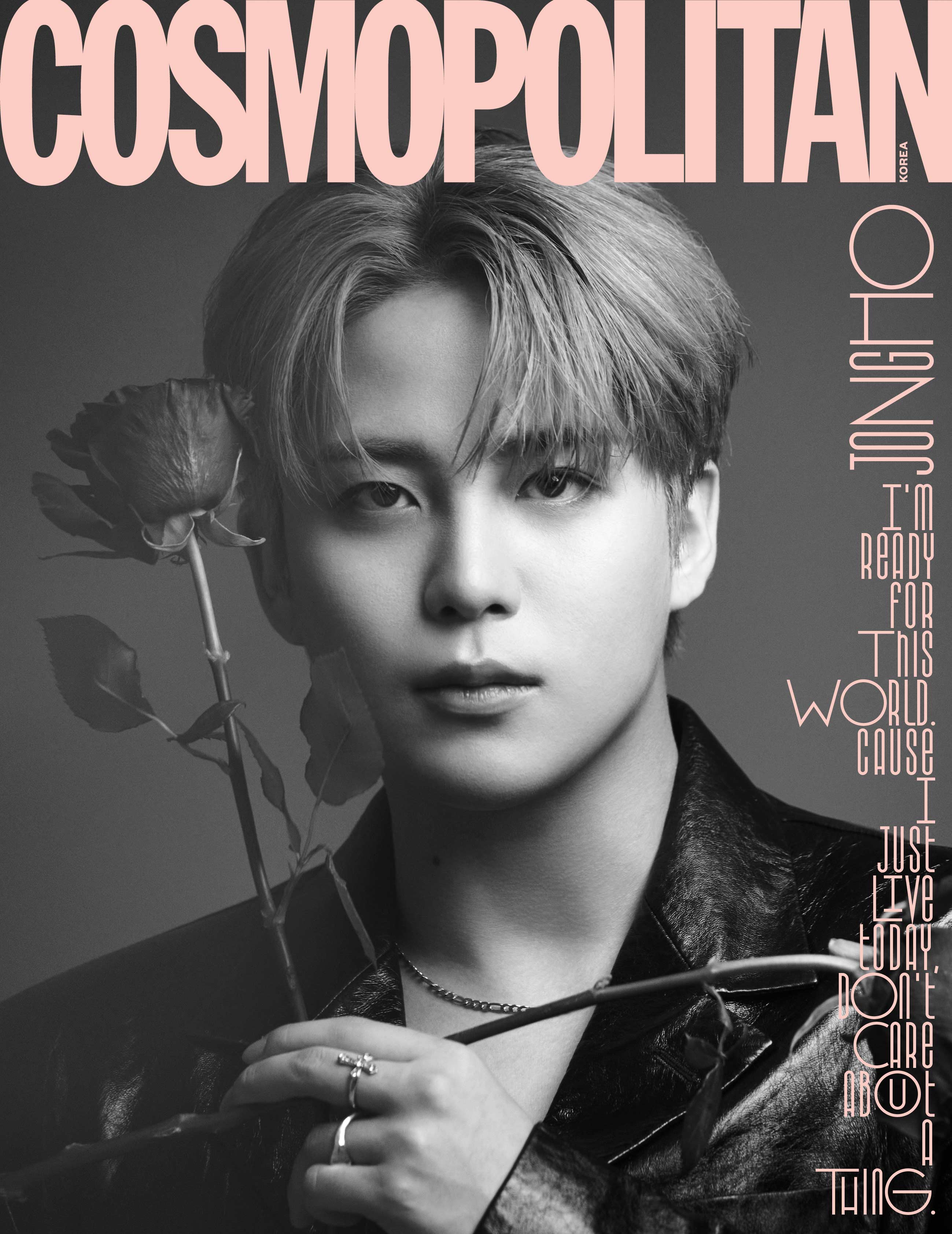 COSMOPOLITAN 'AUGUST 2023 - ATEEZ' JONGHO VERSION DETAIL