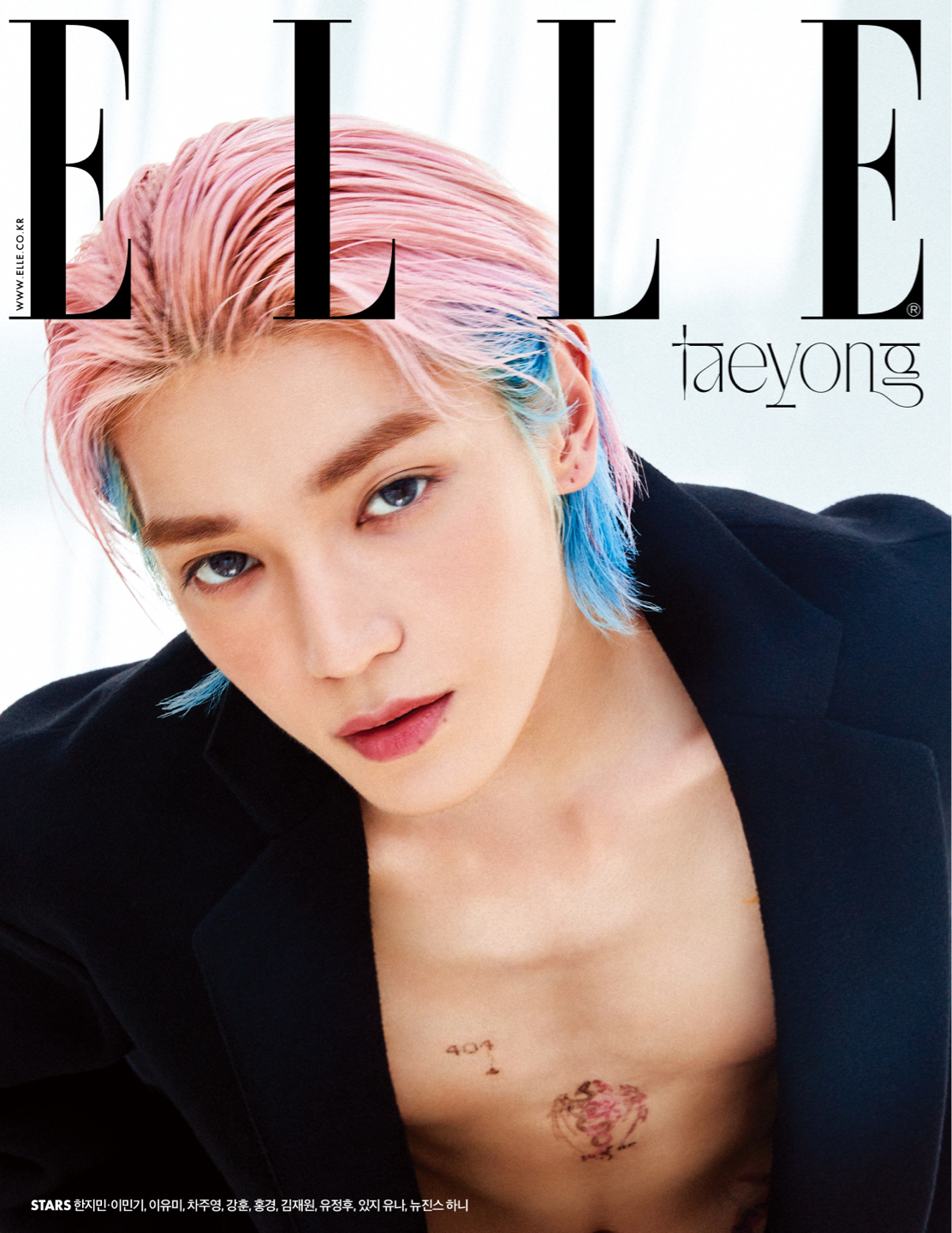 ELLE 'SEPTEMBER 2023 - TAEYONG (NCT)' B VERSION DETAIL