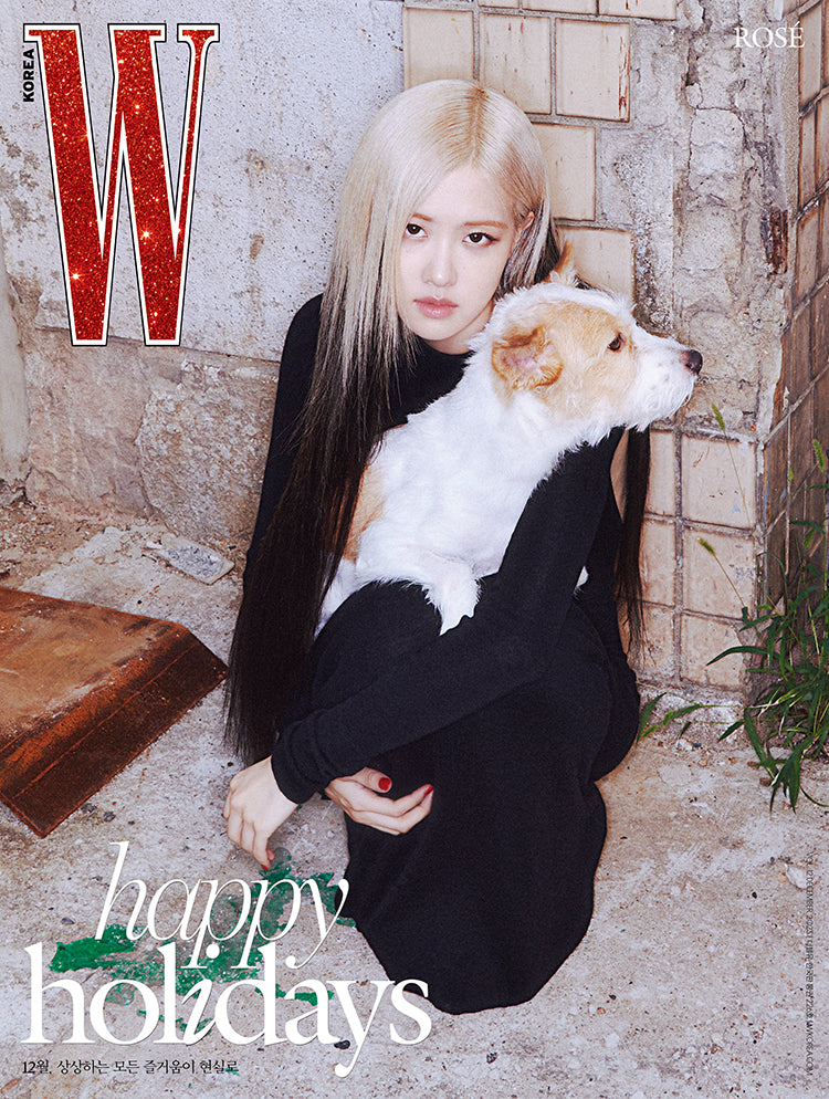 W KOREA 'DECEMBER 2023 - ROSÉ (BLACKPINK)' DETAIL 1