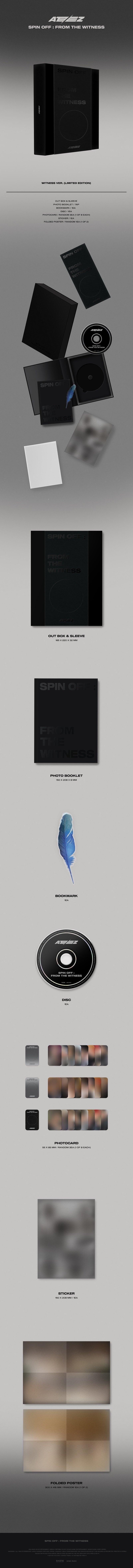 ATEEZ Album 'Spin Off : From The Witness' (Limited)