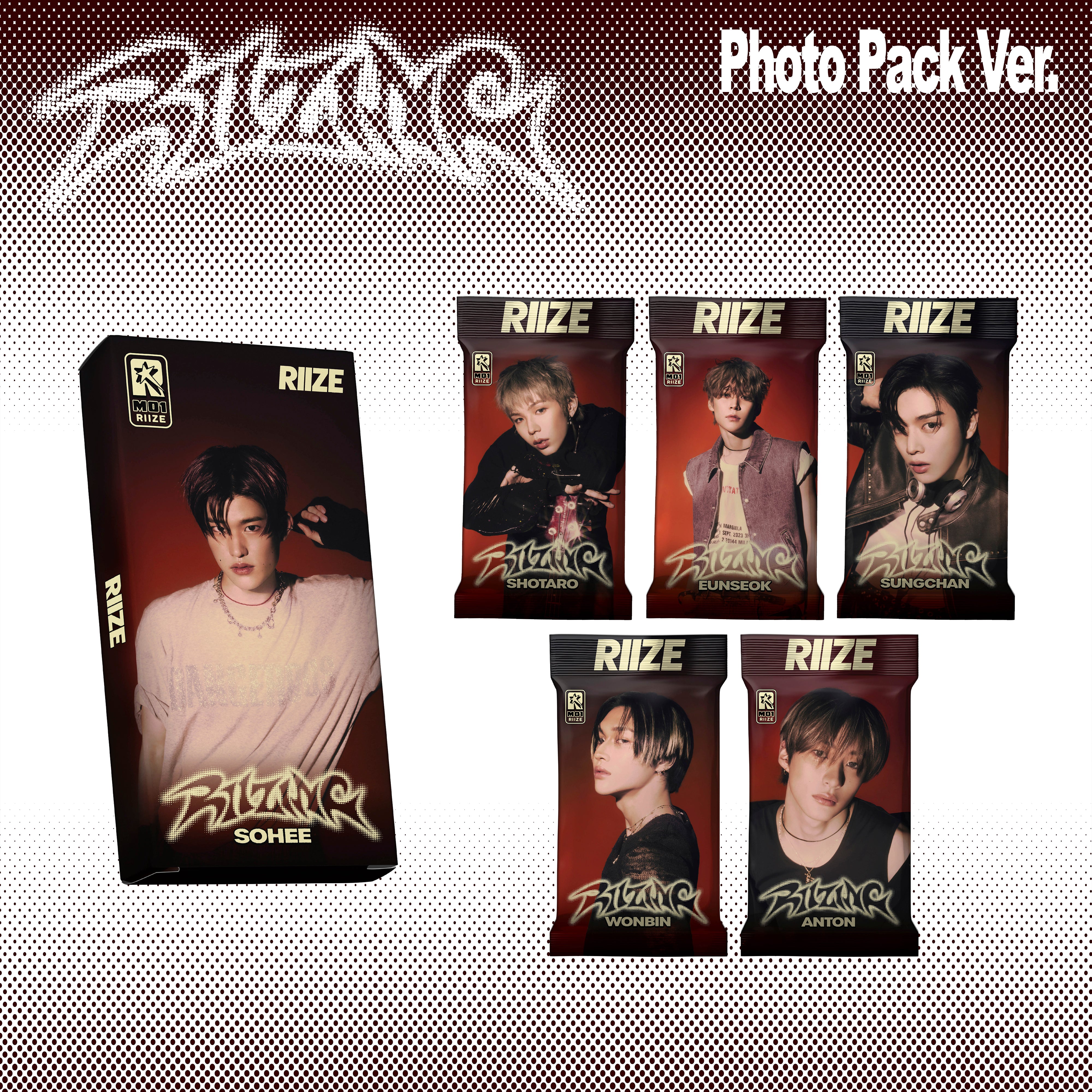 RIIZE 1ST MINI ALBUM 'RIIZING' (PHOTO PACK)