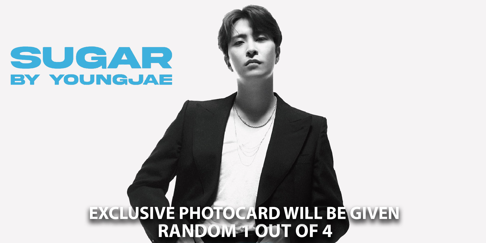 YOUNGJAE (GOT7) 2ND MINI ALBUM 'SUGAR' EVENT