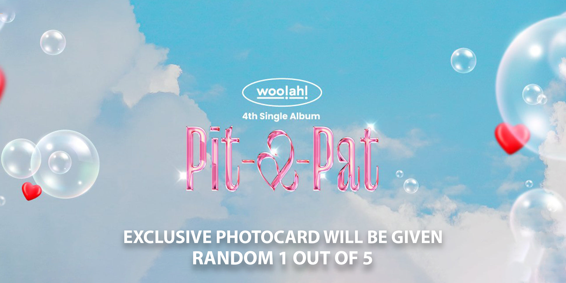 WOO!AH! 4TH SINGLE ALBUM 'PIT-A-PAT' EVENT