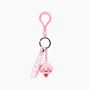 KAKAO FRIENDS CHARACTER FIGURE KEY RING - KPOP REPUBLIC - Kakao Friends Keychain