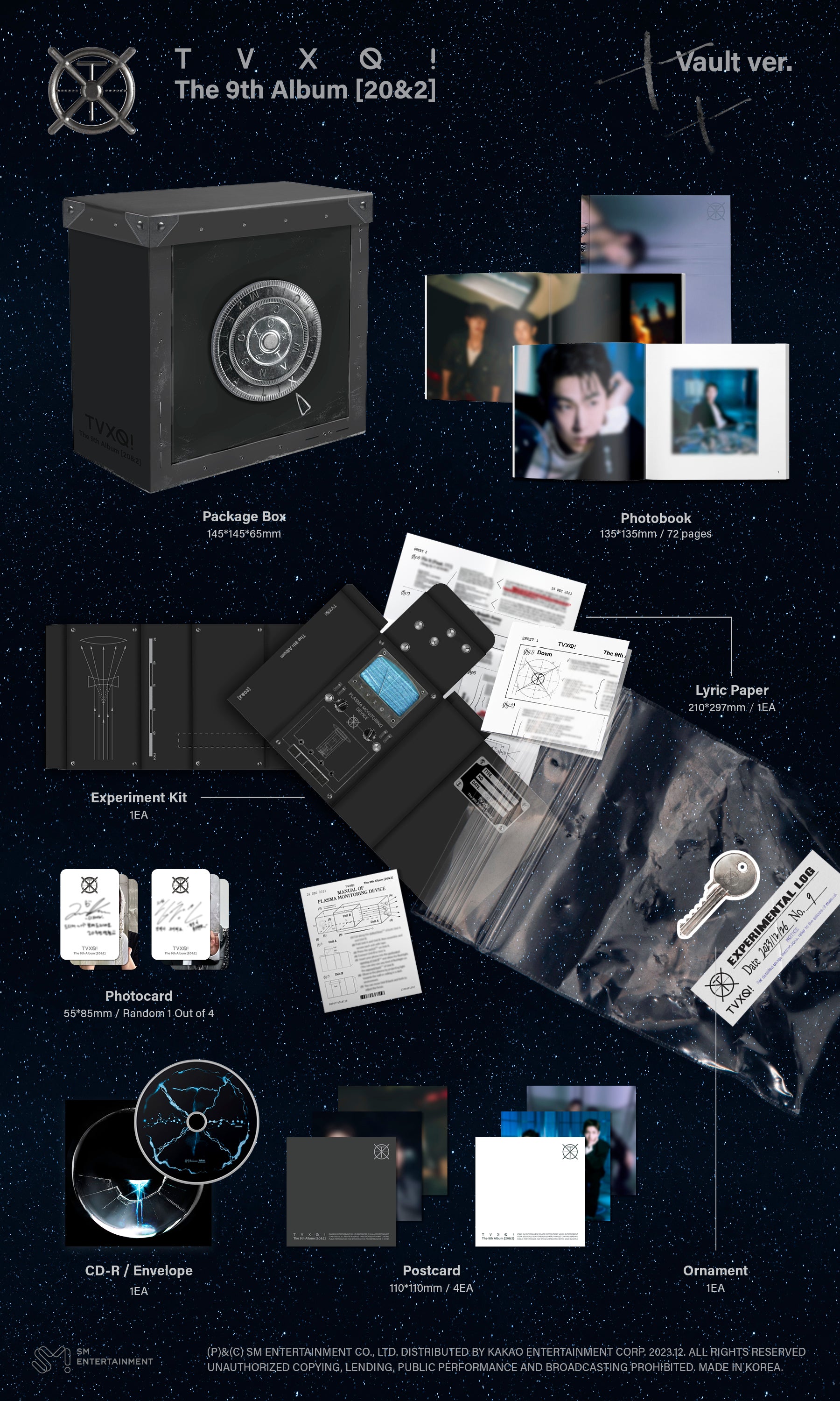 TVXQ 9TH ALBUM '20&2' (VAULT) DETAIL