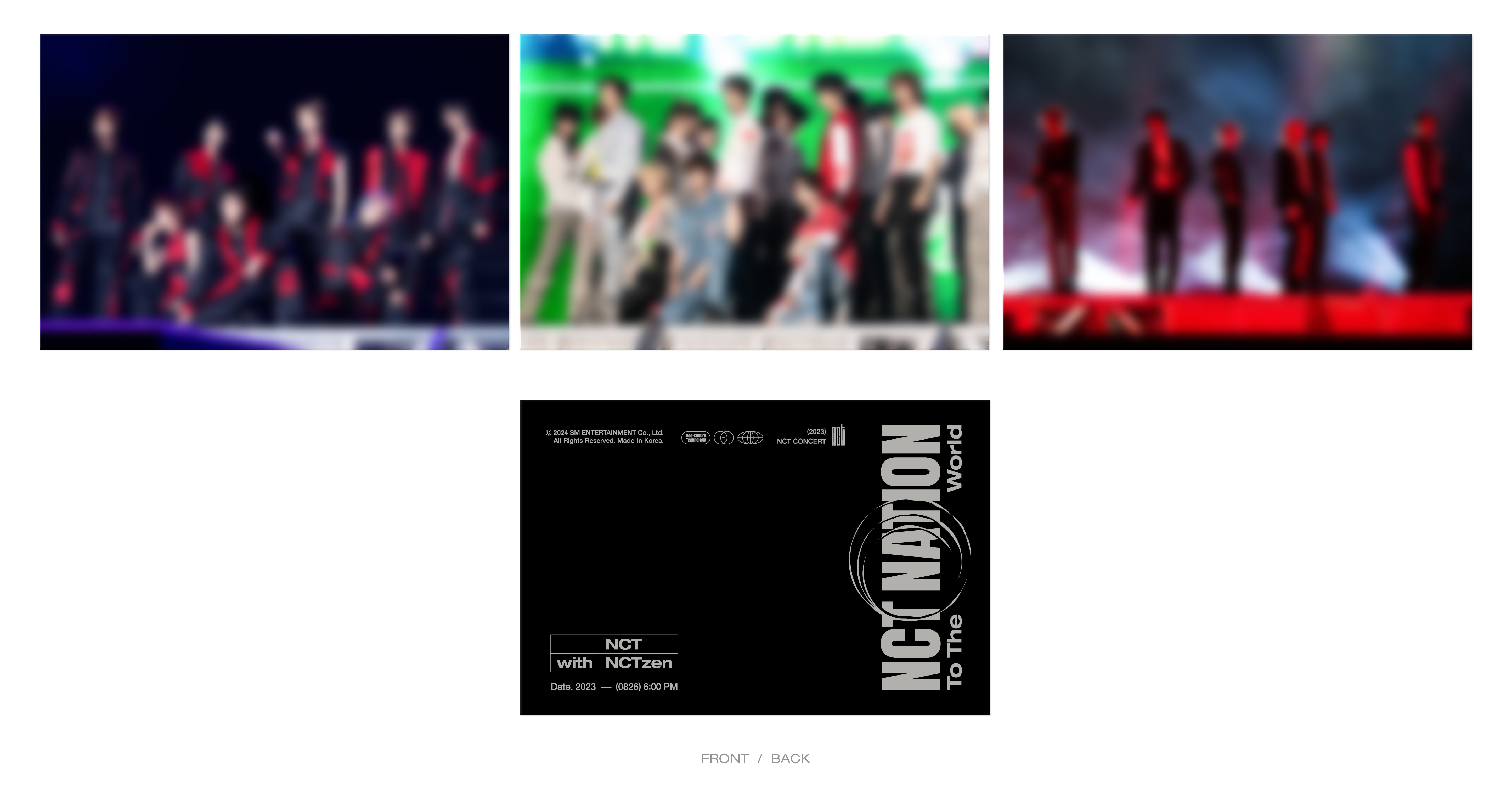 NCT 2023 NCT CONCERT 'NCT NATION : TO THE WORLD IN INCHEON' (SMTOWN CODE) EVENT DETAIL