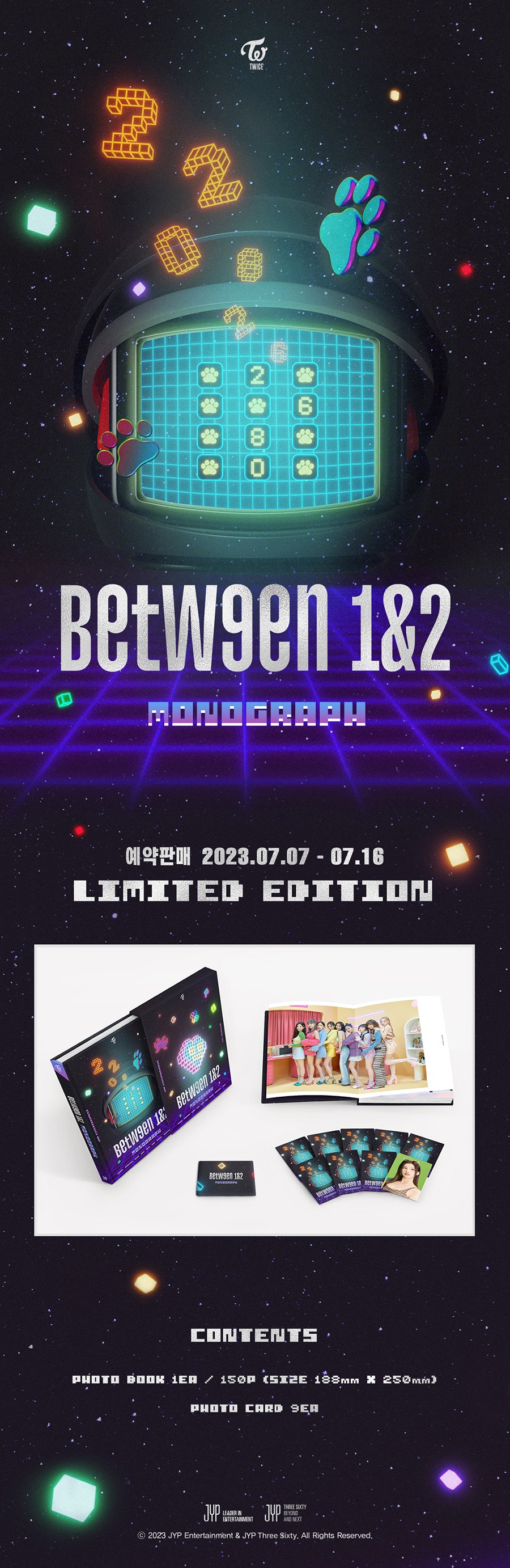 TWICE MONOGRAPH 'BETWEEN 1&2' DETAIL