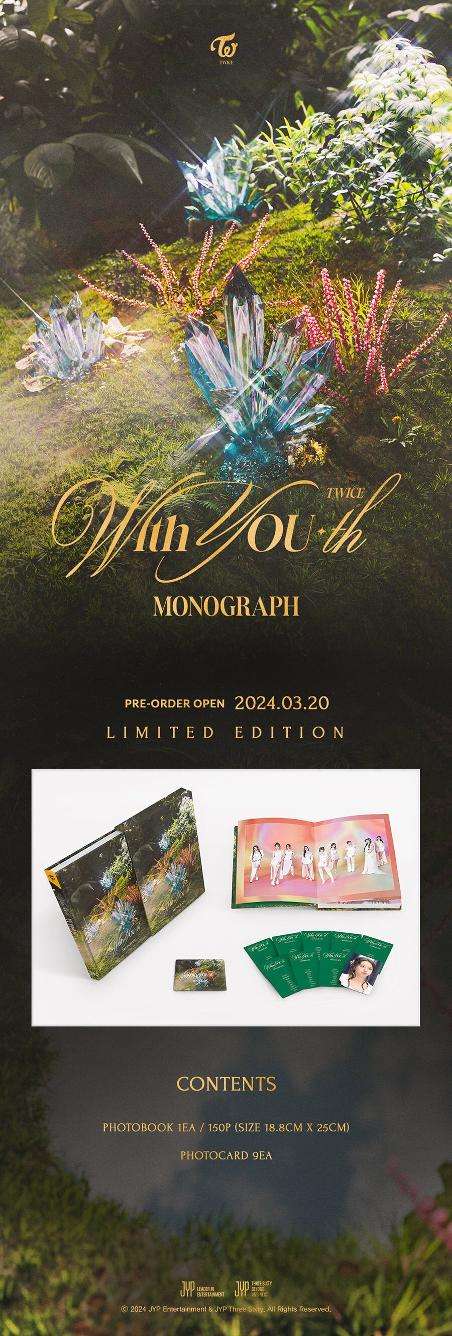TWICE MONOGRAPH 'WITH YOU-TH' DETAIL