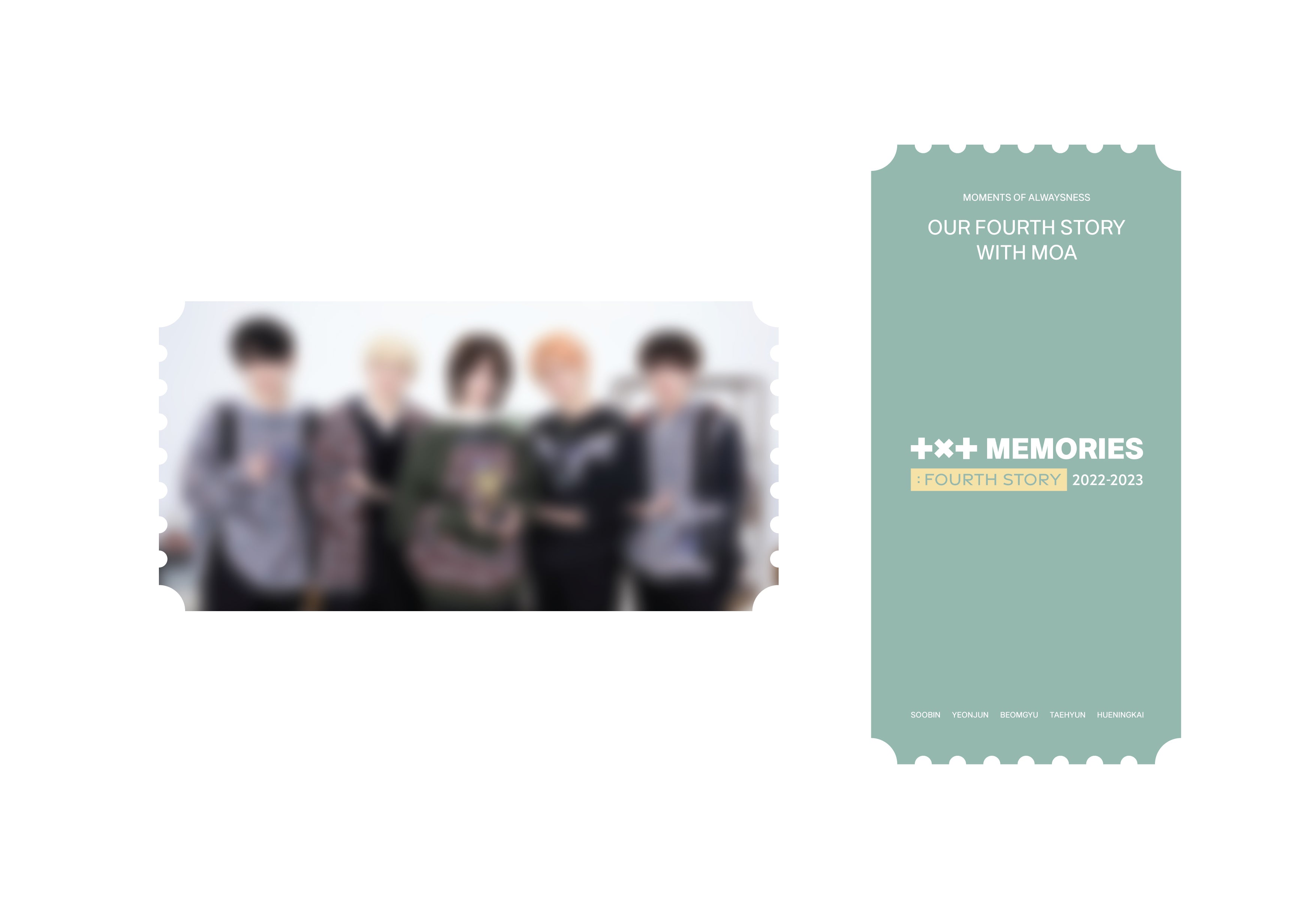 TOMORROW X TOGETHER (TXT) 'MEMORIES : FOURTH STORY' (DIGITAL CODE) EVENT DETAIL
