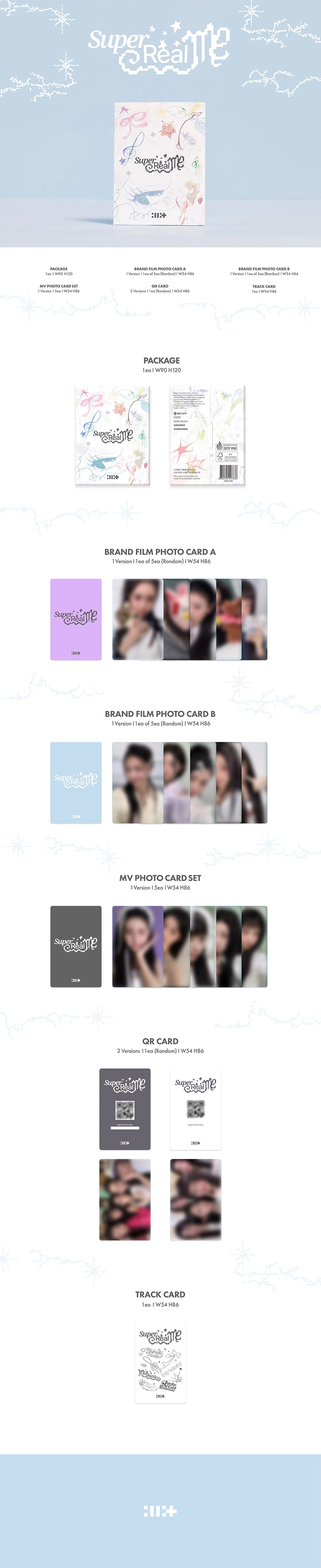 ILLIT 1ST MINI ALBUM 'SUPER REAL ME' (WEVERSE) DETAIL