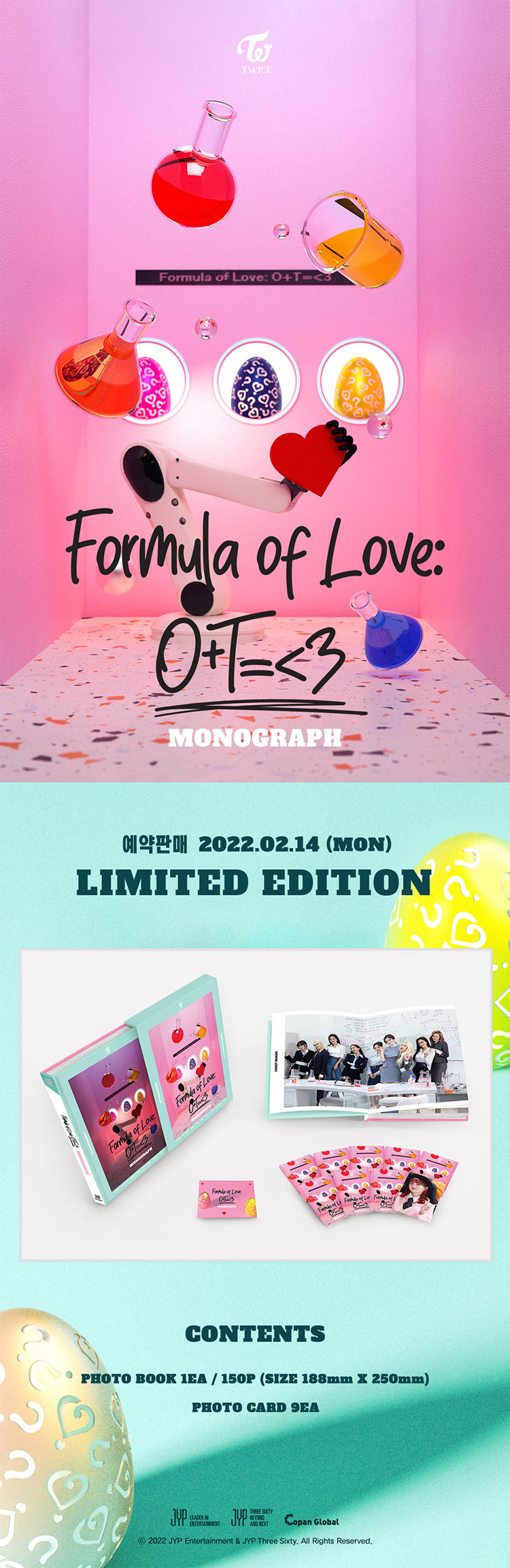 TWICE 'FORMULA OF LOVE : O+T=<3 MONOGRAPH' detail