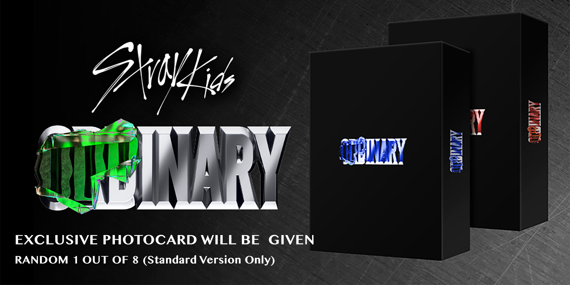 STRAY KIDS MINI ALBUM 'ODDINARY' (STANDARD) exclusive photocard event