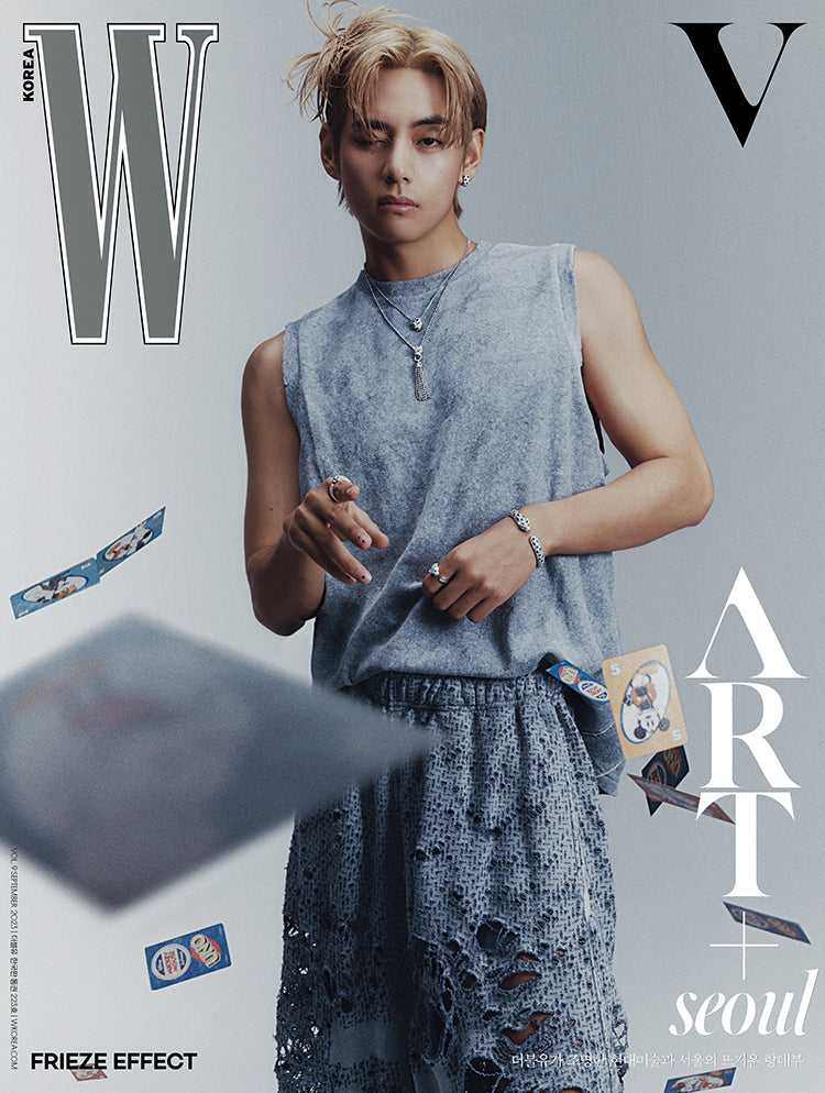 W KOREA 'SEPTEMBER 2023 - V (BTS)' B VERSION DETAIL