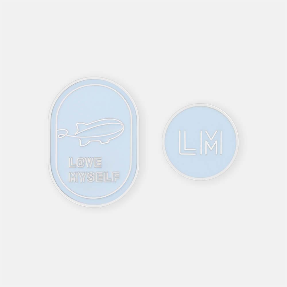 Bts Love Myself Badge Set Kpop Republic