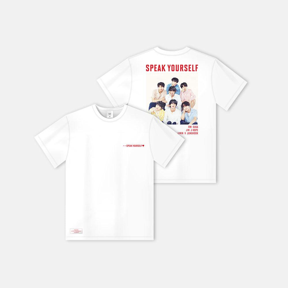 Bts Speak Yourself World Tour Official T Shirt Bts Image 1white Kpop Republic